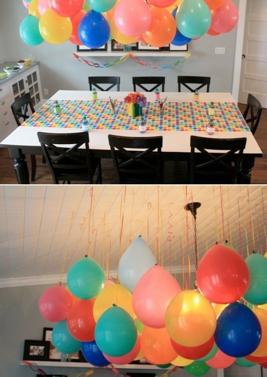 balloon decoration ideas cheap