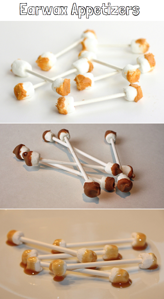 Earwax Halloween Treats Marshmallows