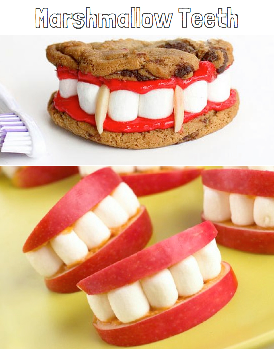 Marshmallow Halloween Snacks