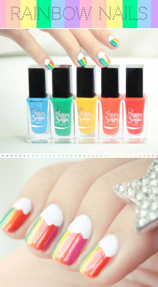Rainbow Nail Art