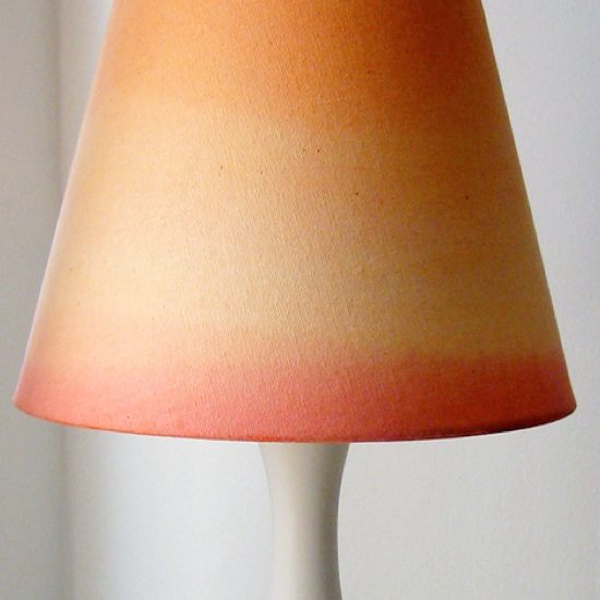 diy ombre lampshade