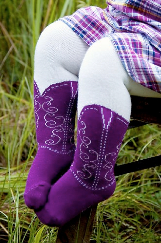 Cowgirl Boot Tights ~ Cute gift idea!
