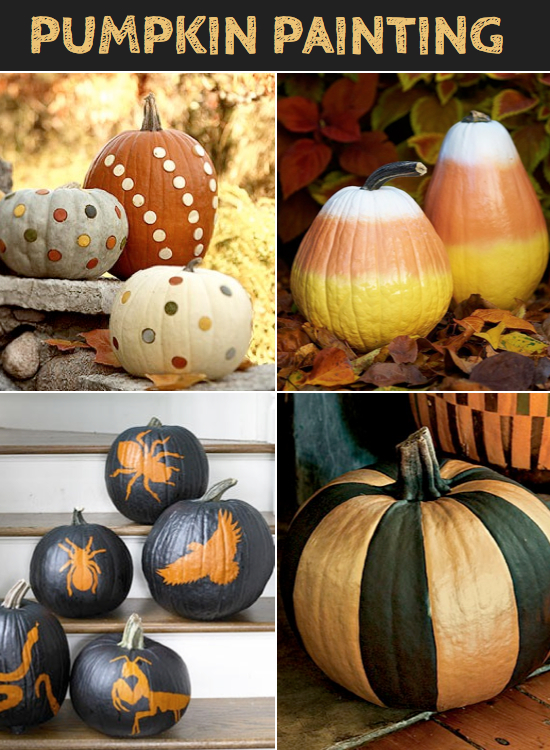 No Carve Pumpkin Decorating Ideas