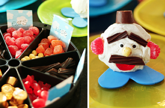 Mr Potato Head Cupcakes