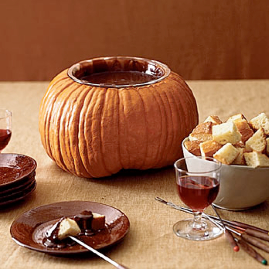 Pumpkin Bowl Fondue Pumpkin Bowl Recipes & Ideas ~ Fondue!