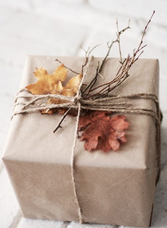 paper bag gift wrap ideas