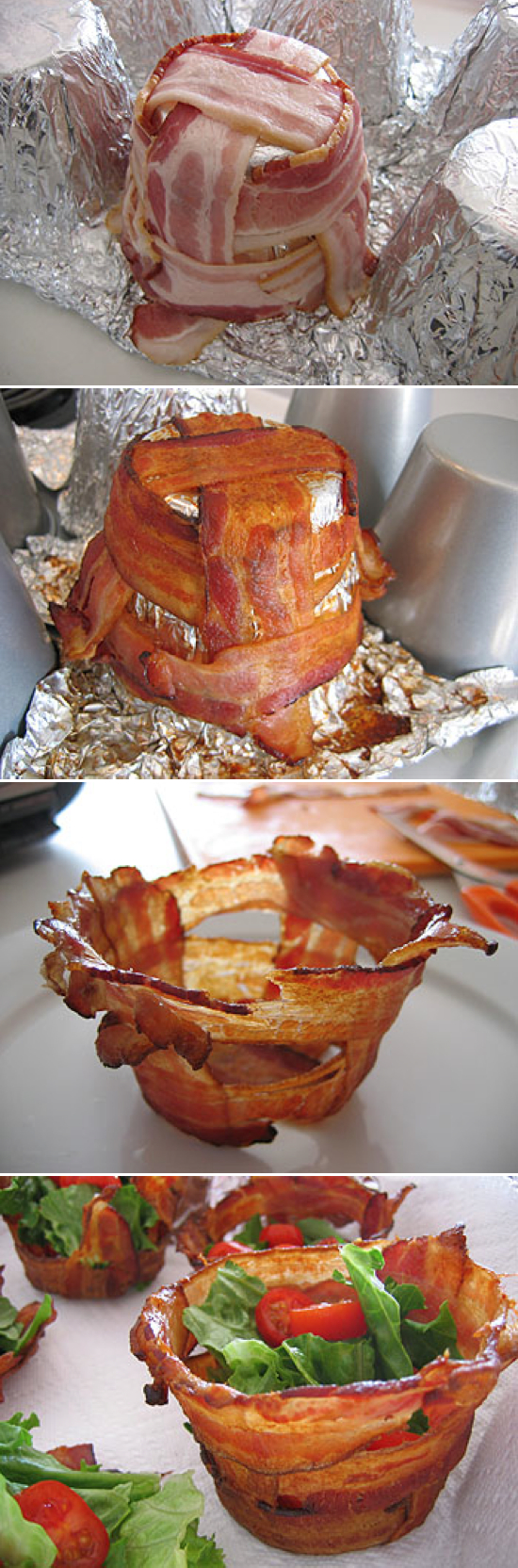 Bacon Cups