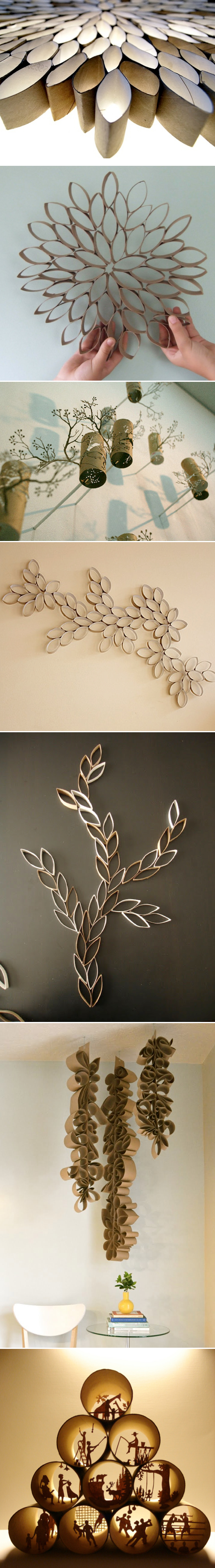 Toilet Paper Roll Art