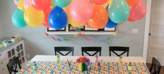 Kids Birthday Party Balloon Decorations Ideas