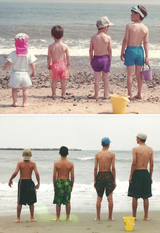 Recreating Old Family Photos Kids Kubby