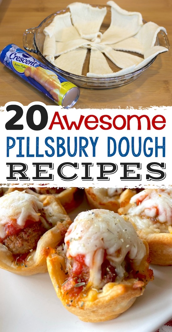 Fun and easy Pillsbury crescent roll recipes and ideas. Lots of creative ways to use refrigerated dough-- everything from dinner and party snacks to breakfast and sweet treats. 