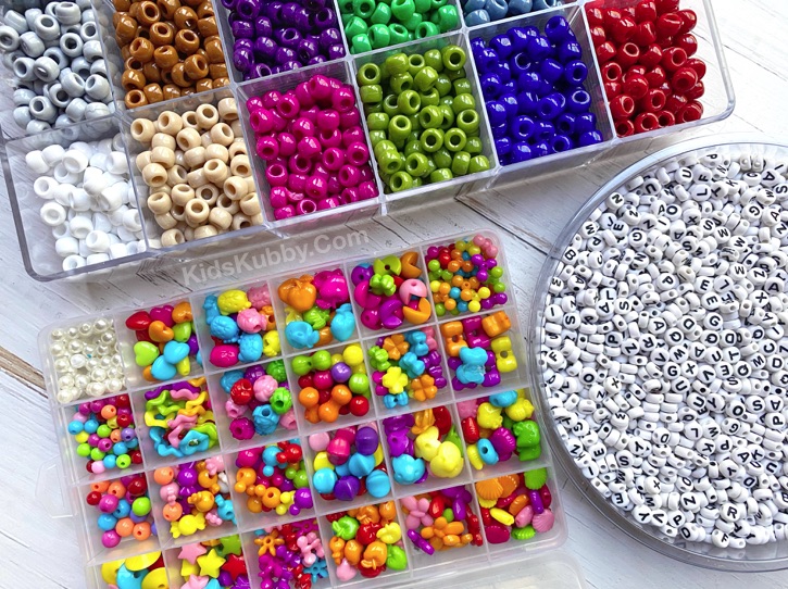 DIY Bead Crafts For Kids To Make -- Beaded Sunglasses