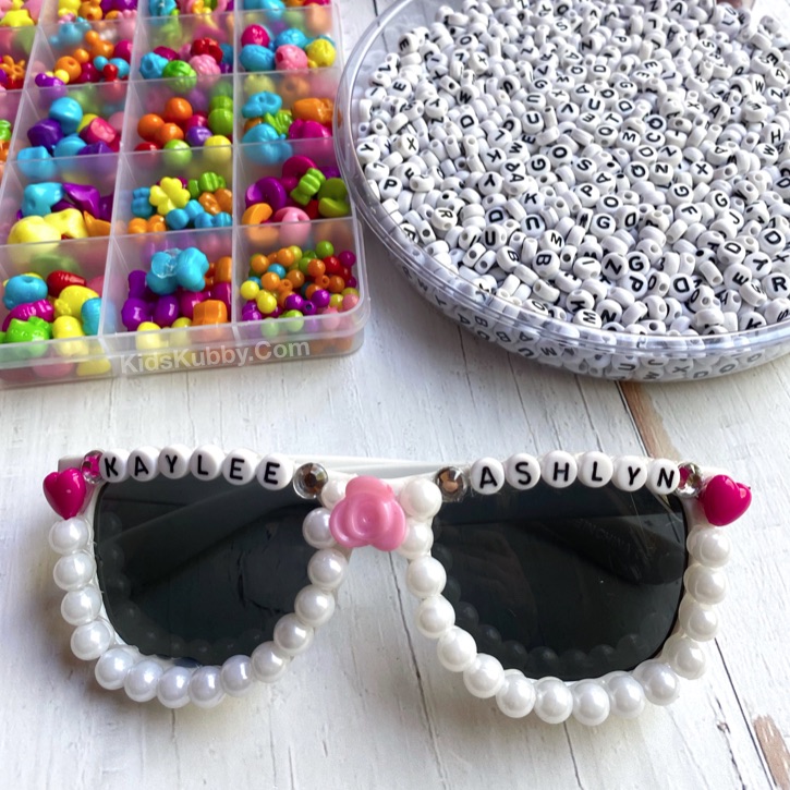 DIY Beaded Sunglasses (Fun Craft Idea 