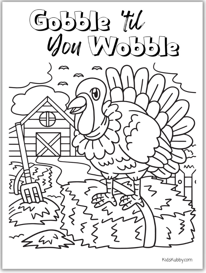 This Free Thanksgiving coloring book is perfect for toddler. Your kids will have a blast coloring all the fun turkey coloring pages and everything is free! Download the free Thanksgiving coloring book PDF today.