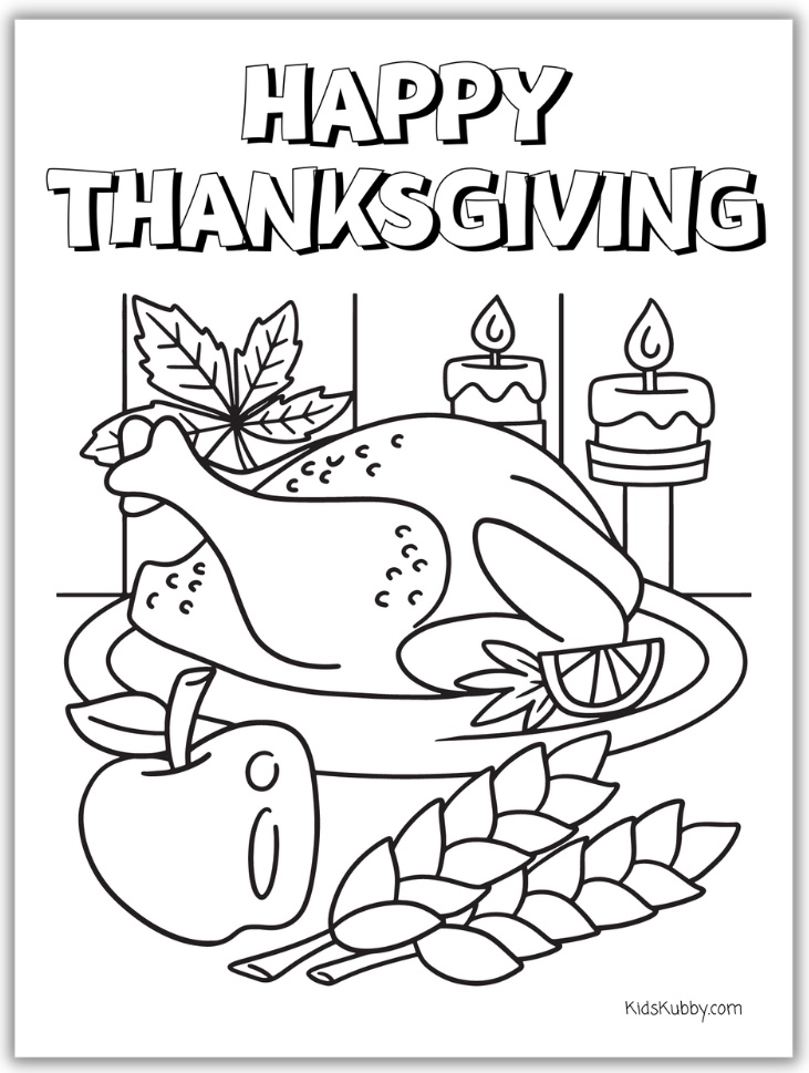 Are you looking for a free Thanksgiving activity for your kids? This Thanksgiving dinner coloring sheet is perfect to keep little hands entertained. Download all 12 thanksgiving coloring pages for kids and watch your childrenâs imagination grow!