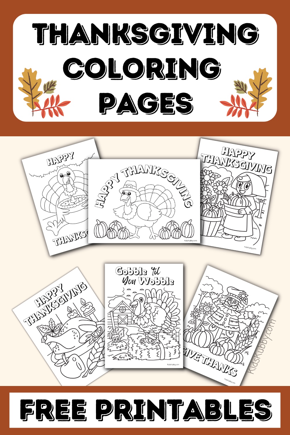 Are you looking for a fun and easy activity for Thanksgiving- these Thanksgiving coloring sheets are a fast and simple activity to keep kids busy during family gatherings or while you cook! These coloring pages are free PDF printables