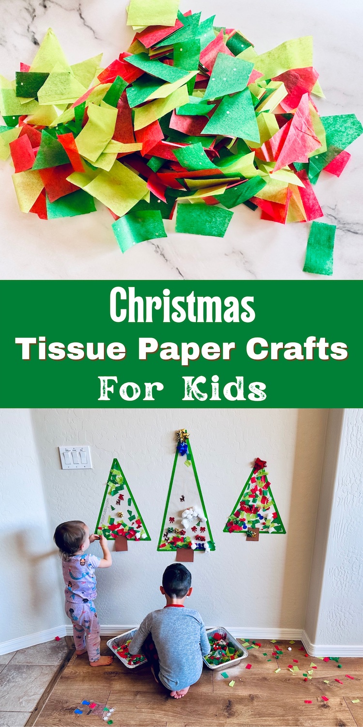 Construction paper store christmas crafts