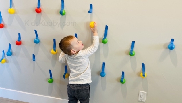 Simple Color Shape Cardboard Activity - Active Littles