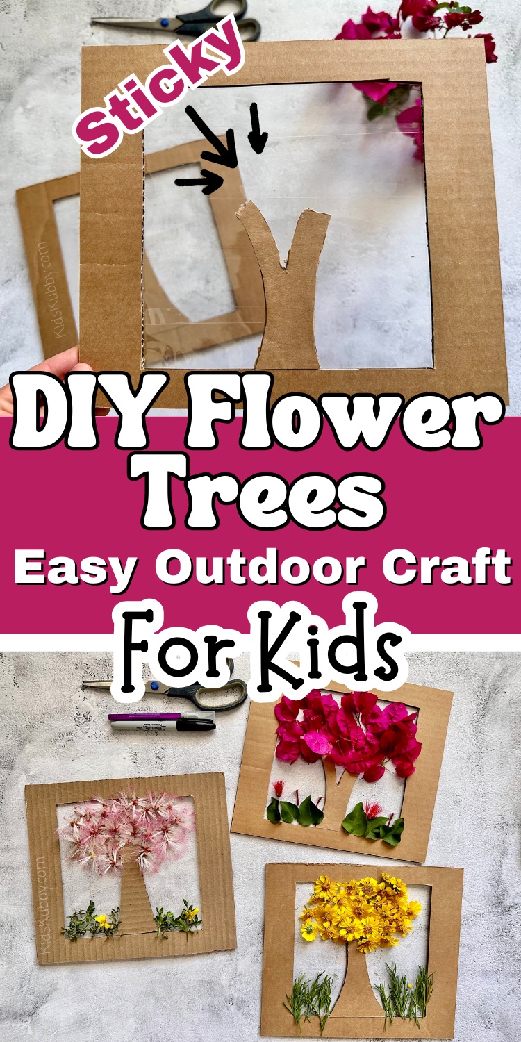 Nature Art Picture Frames, Crafts for Kids