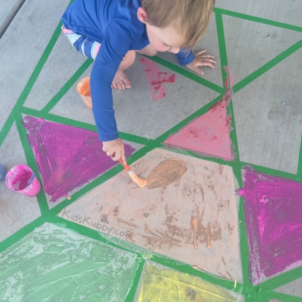 This summer invite the kids in the neighborhood out and let them paint with this fun and easy sidewalk chalk paint, bringing beautiful color to the driveways and sidewalks in your neighborhood.