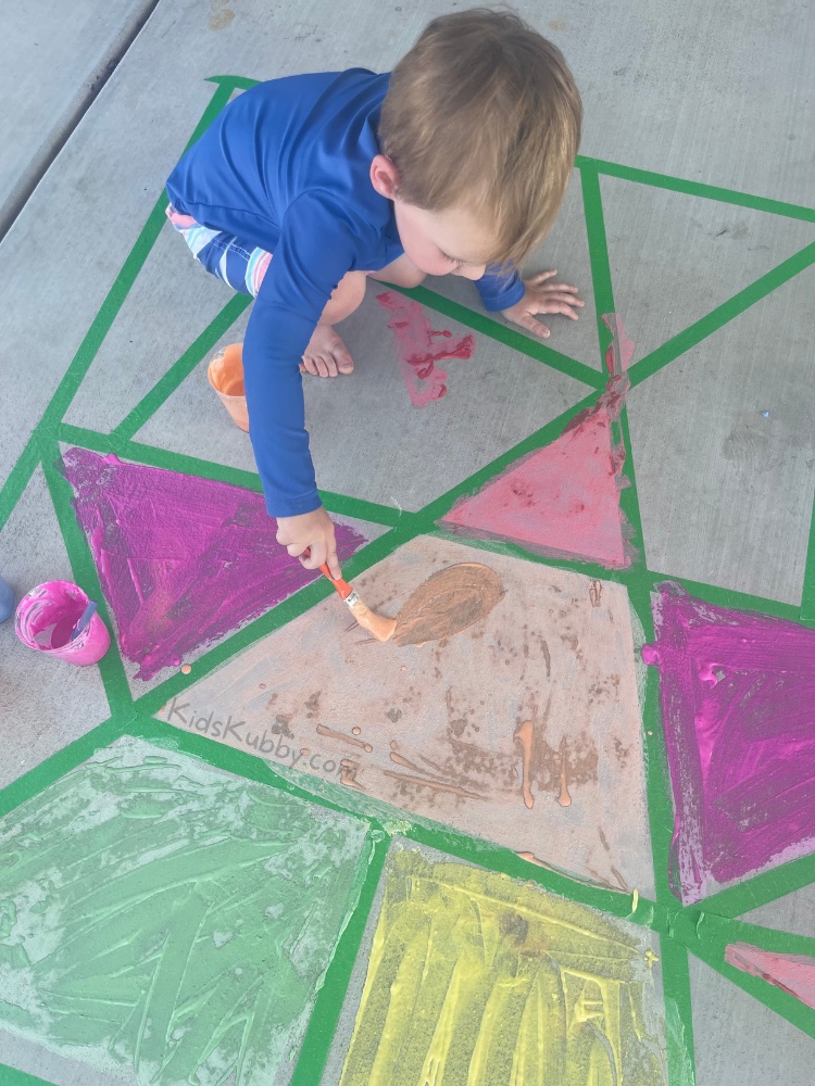 This summer invite the kids in the neighborhood out and let them paint with this fun and easy sidewalk chalk paint, bringing beautiful color to the driveways and sidewalks in your neighborhood.