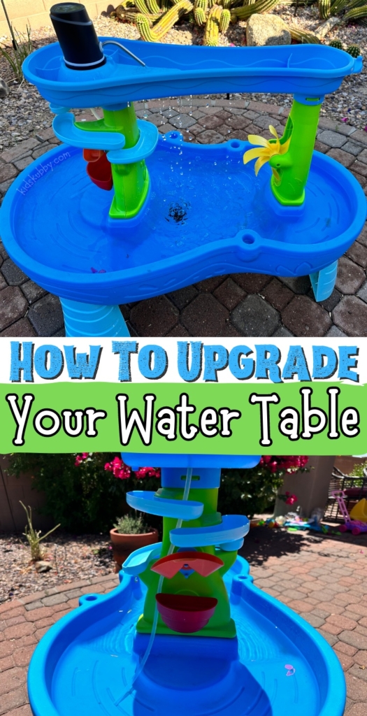 Easy Water Table Hack for Summer
