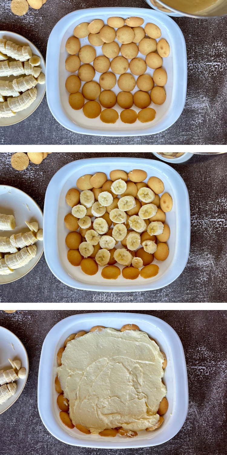 The best dessert recipe you’ll ever make! I promise this easy homemade banana pudding will impress all of your friends and family. With layers of sweet Nilla Wafer cookies, vanilla pudding, and sliced bananas you can create the world’s best banana pudding. Make ahead of time and chill in the refrigerator until you’re ready to serve. Your family and friends will be begging for this easy dessert recipe. 