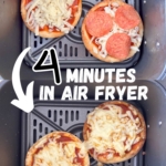 This recipe is so EASY, even your kids can make it! It only requires 3 basic ingredients plus the toppings of your choice. If you like pizza, then you can’t go wrong with this 5 minute air fryer recipe? This simple meal is perfect for busy school nights, or anytime you don't feel like cooking and cleaning. Try keeping some naan rounds in your freezer for a last minute dinner your kids will love!