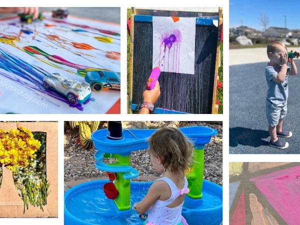 Looking for some fun and exciting ways to keep your kids off screens this summer? Here are my kids favorite activities, filled with fun colorful art and even some thrilling water play! I know your children will love?