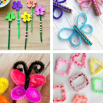 how to make the best pipe cleaner activities. easy boredom busters for kids