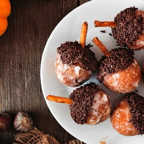 Acorn Donut Holes