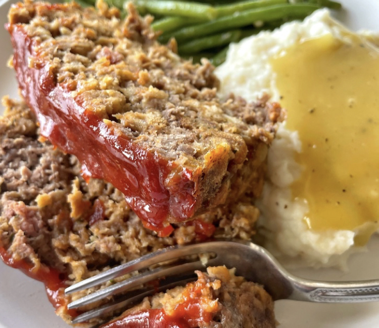 Elevate your meatloaf game by simply mixing in a box of Stove Top stuffing, resulting in a quick, easy, and budget-friendly dinner recipe your entire family will love. Serve with mashed potatoes and watch as everyone licks their plates clean, including your picky kids! This easy meatloaf recipe turned out to be absolutely wonderful, and my husband always goes back for seconds! That’s usually how I decide whether a recipe is a keeper or not.