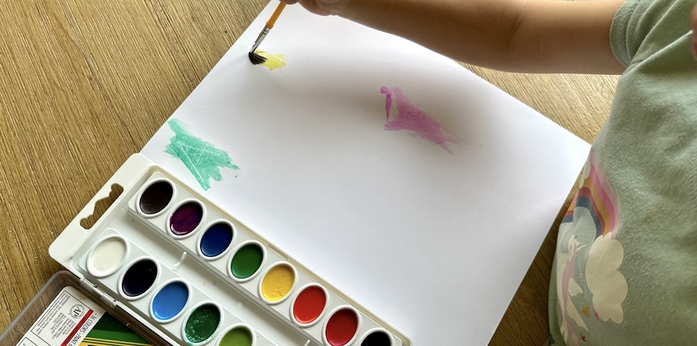 You have to try this secret letters activity! It's the perfect combination of art and literacy in one magical activity that kids of all ages will love!