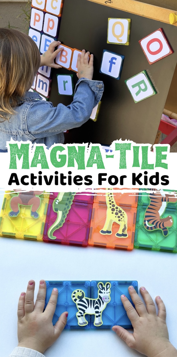 magna-tiles are the world's best learning tools for kids. Teach kids to build, match, count and practice the alphabet using this list of 5 simple and entertaining magnetic tile learning games for kids. 
