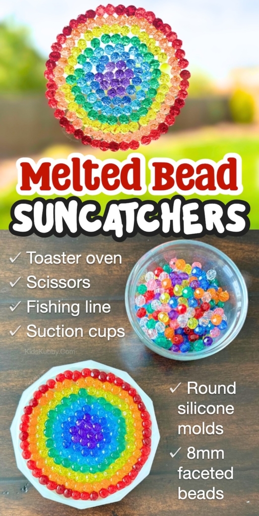 Melted Bead Suncatchers | Awesome Project To Make With Your Kids!