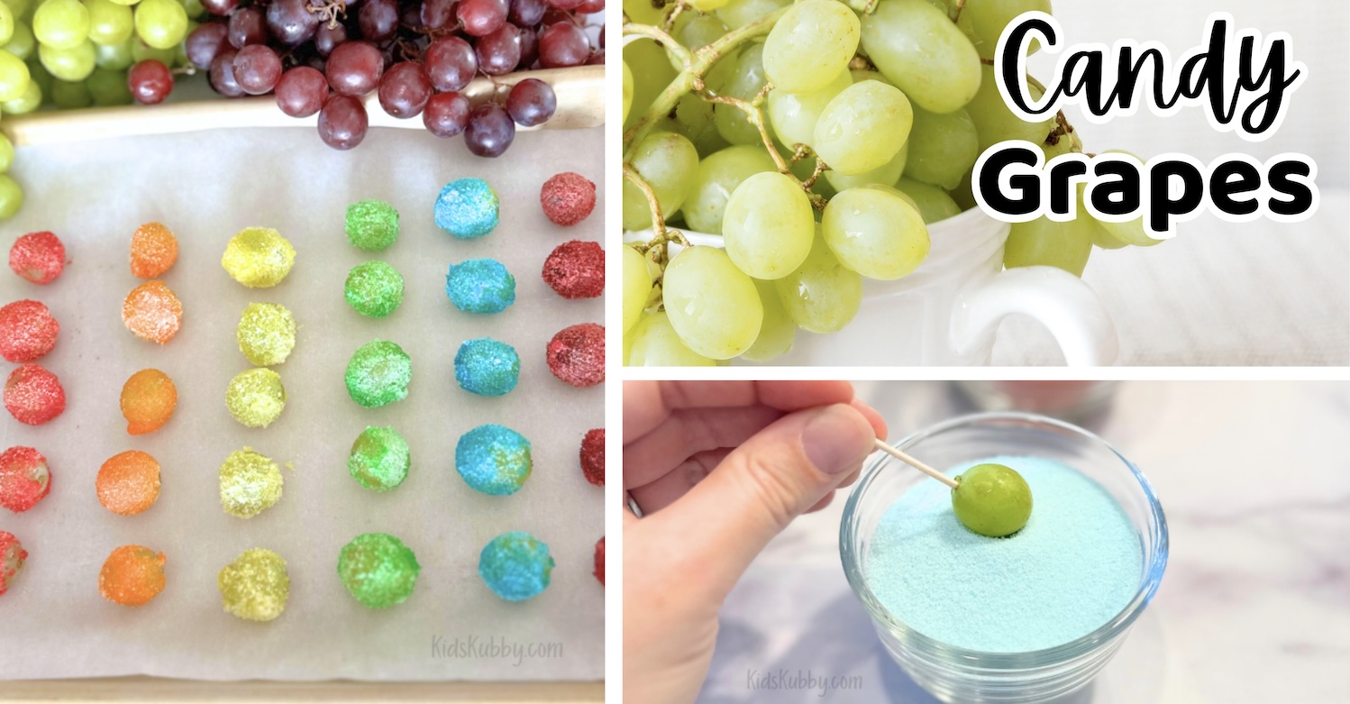 Candy Grapes Made With Jello!