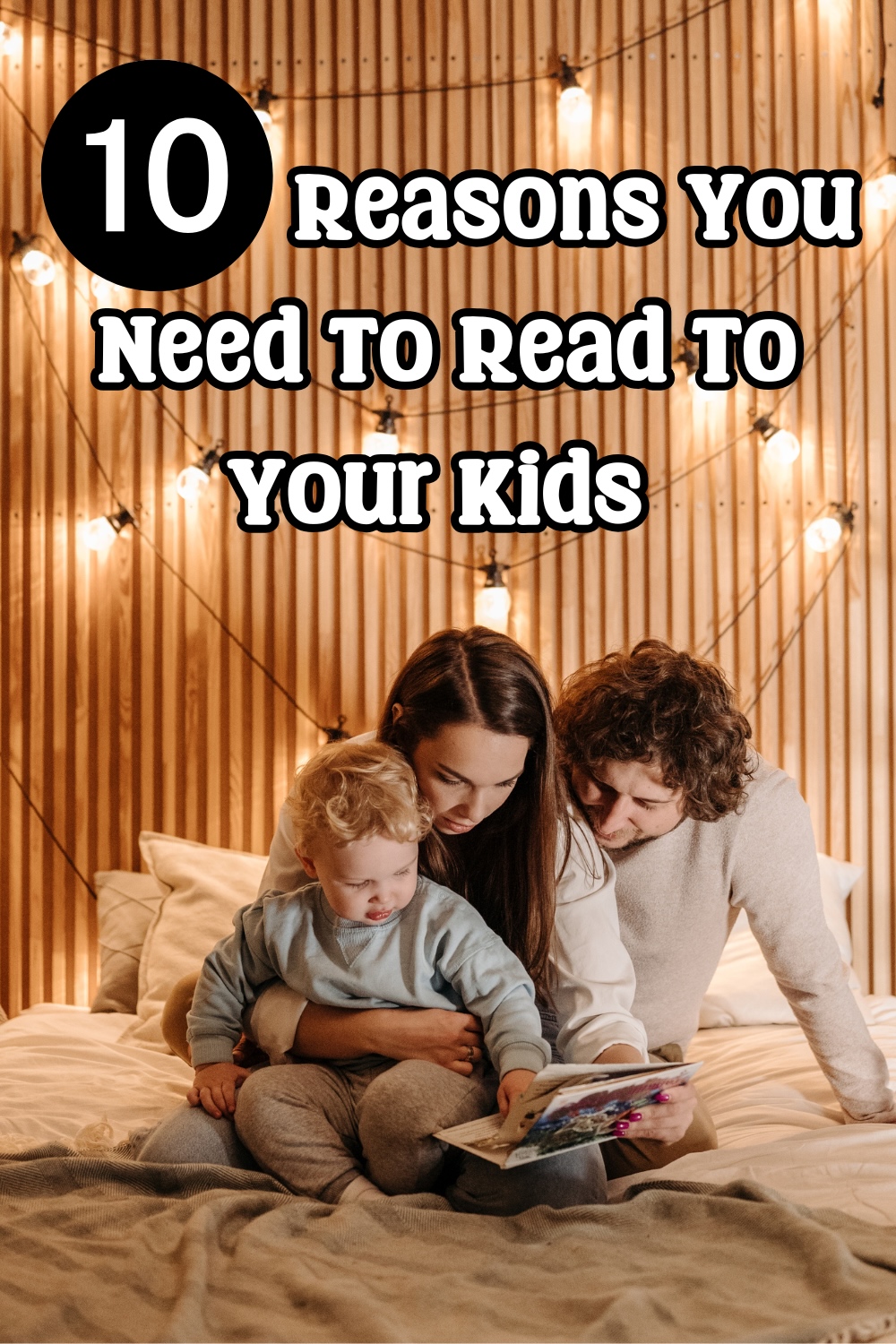 Here are my top reasons to read to your kids every night. There are so many benefits to reading aloud to kids including developing their emotional intelligence and vocabulary. 
