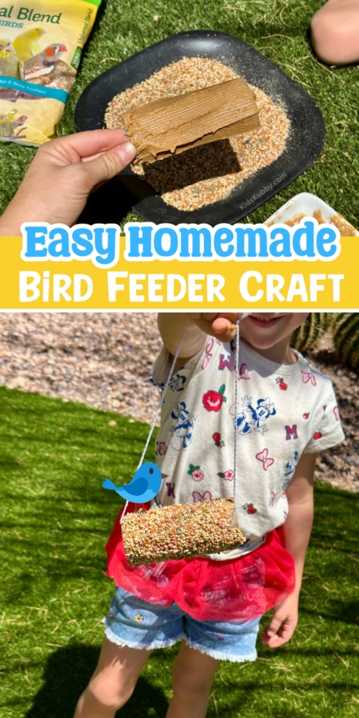 Create a fun bird feeder with toilet paper rolls! Perfect kids’ craft for nature lovers.
