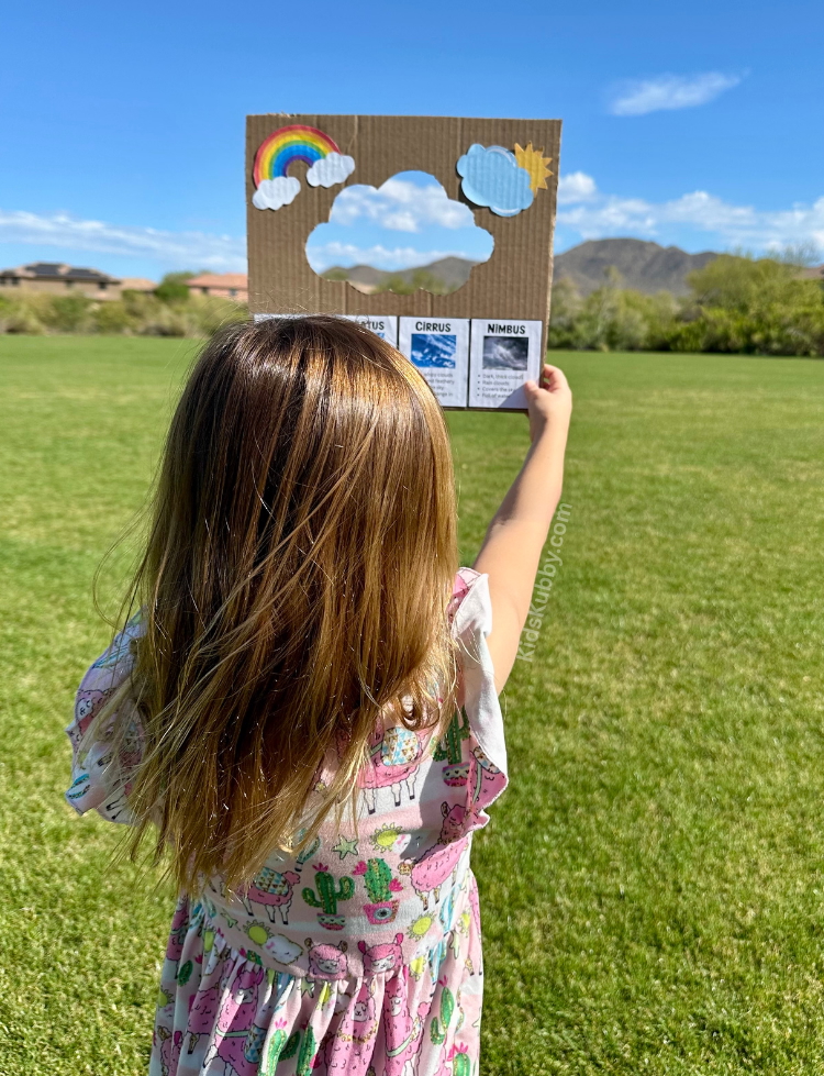 a fun and easy outdoor activity for kids using recycled material.