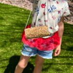 This is the best outdoor craft to make with kids in the spring and summer. Create a love of nature with these toilet paper roll bird feeders.