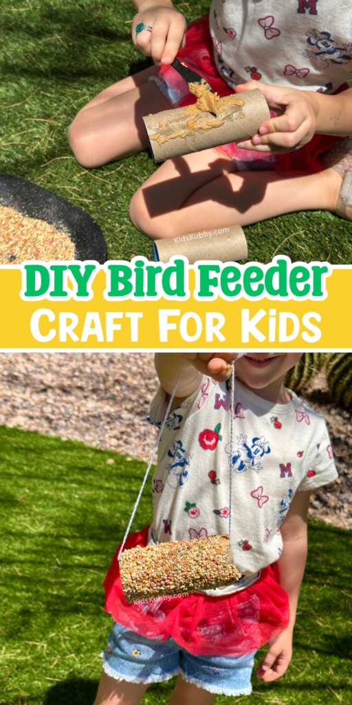 DIY toilet paper roll bird feeder craft for kids! Budget-friendly, eco-fun project. Start now!