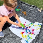 Looking for a fun kids' craft? This water gun tie dye project is a colorful, easy outdoor activity for kids. Perfect for beginners!
