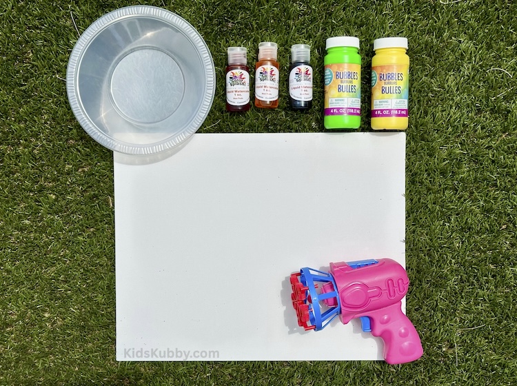 Create vibrant, abstract art with this fun and easy craft! Perfect for kids and adults, this unique painting technique uses bubble guns for a colorful, textured masterpiece. Try it for your next family art night!