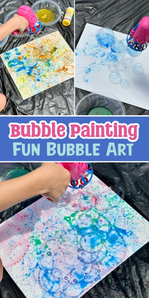 DIY Bubble Art Tutorial! Make colorful bubble paintings with this step-by-step guide. Great for kids, parties, or creative playtime. Try it now!