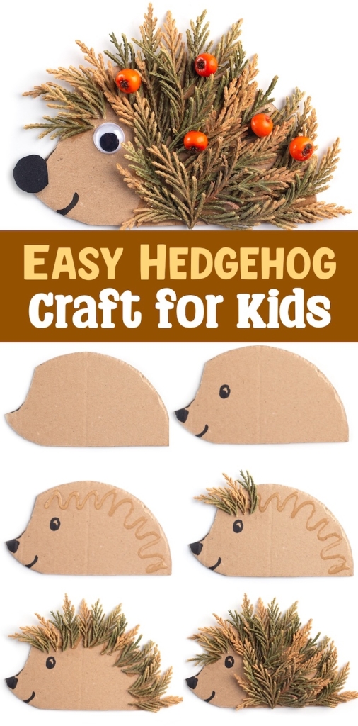 Create adorable hedgehogs using recycled materials you already have at home. This fun and easy craft is perfect for your animal loving kids. 