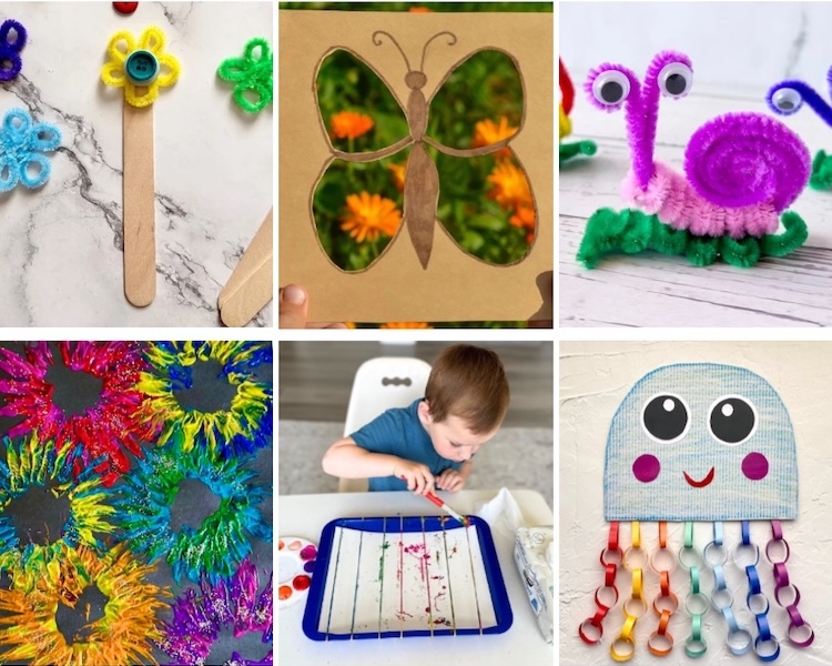 Check out the best list for cheap crafts for kids. These crafts are so easy your kids can do them all on their own with very little help from you! grab some paper, paints, and scissors and lets get crafting.