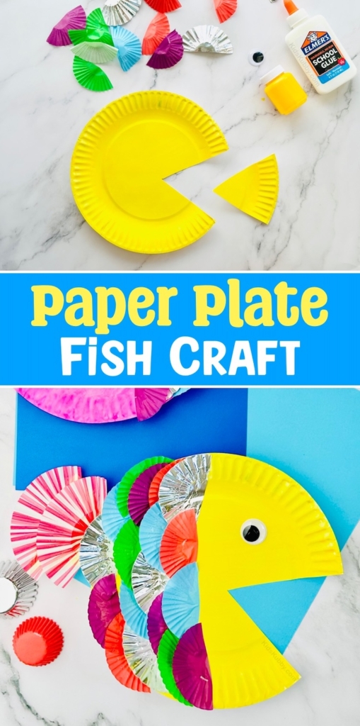Are you ready to the easiest craft ever? Try making paper plate fish with just a few simple supplies you already have at home. 