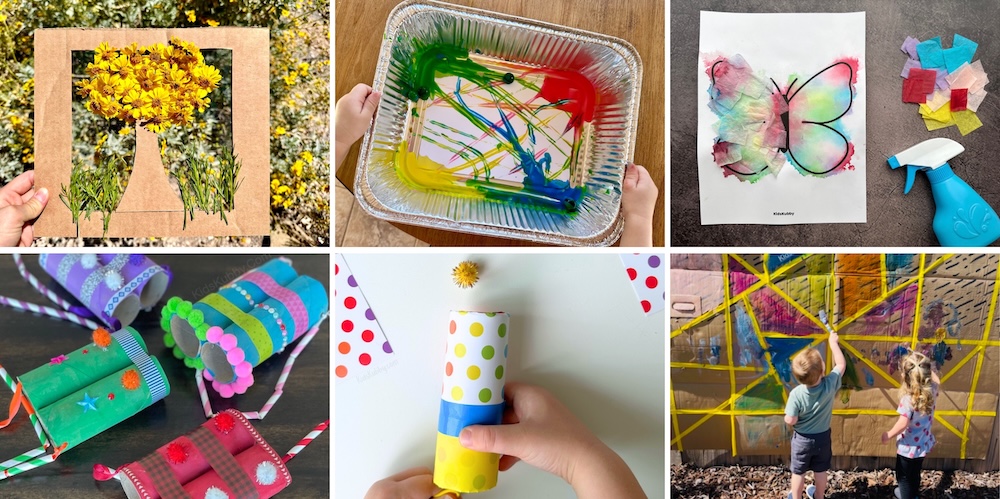 calendar of activities to keep your kids entertained with daily crafts that are cheap and easy. 