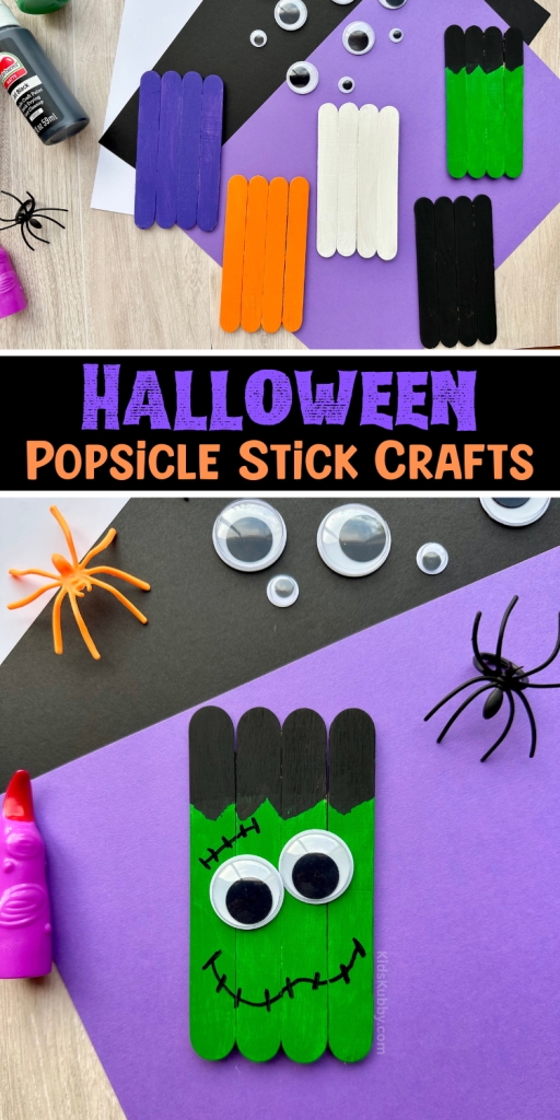 Are you looking for a fun Halloween craft? Grab some popsicle sticks and let's create some spooky Halloween characters with just a few simple supplies. This easy activity for kids is sure to be a hit this Halloween. 