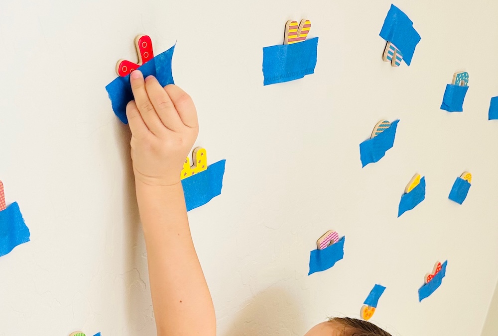 If youre looking for a fun and cheap game for preschoolers then Alphabet rescue is perfect! Kids will love rescuing the letters from tape while they learn letter sounds and letter recognition.